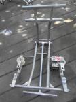 Electric Inspection Overhead Line Cart For Single Conductor Inspection Trolley