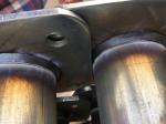 Blue Heavy Duty 800mm Shuttering Props Steel Acrow Jack Prop