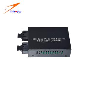 China DC48V 1550nm 100Base-FX To 100Base-FX SFP Media Converter factory