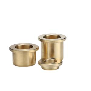 China Long lasting Low Friction Solid Bronze Bearings for Oil Or Grease Lubrication factory