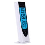 Digital Temperature Humidity Meter Weather Indoor Outdoor Tester Alarm Clock HTC