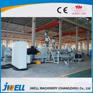 China JWS 65/33 single screw extruder HDPE plastic machinery factory