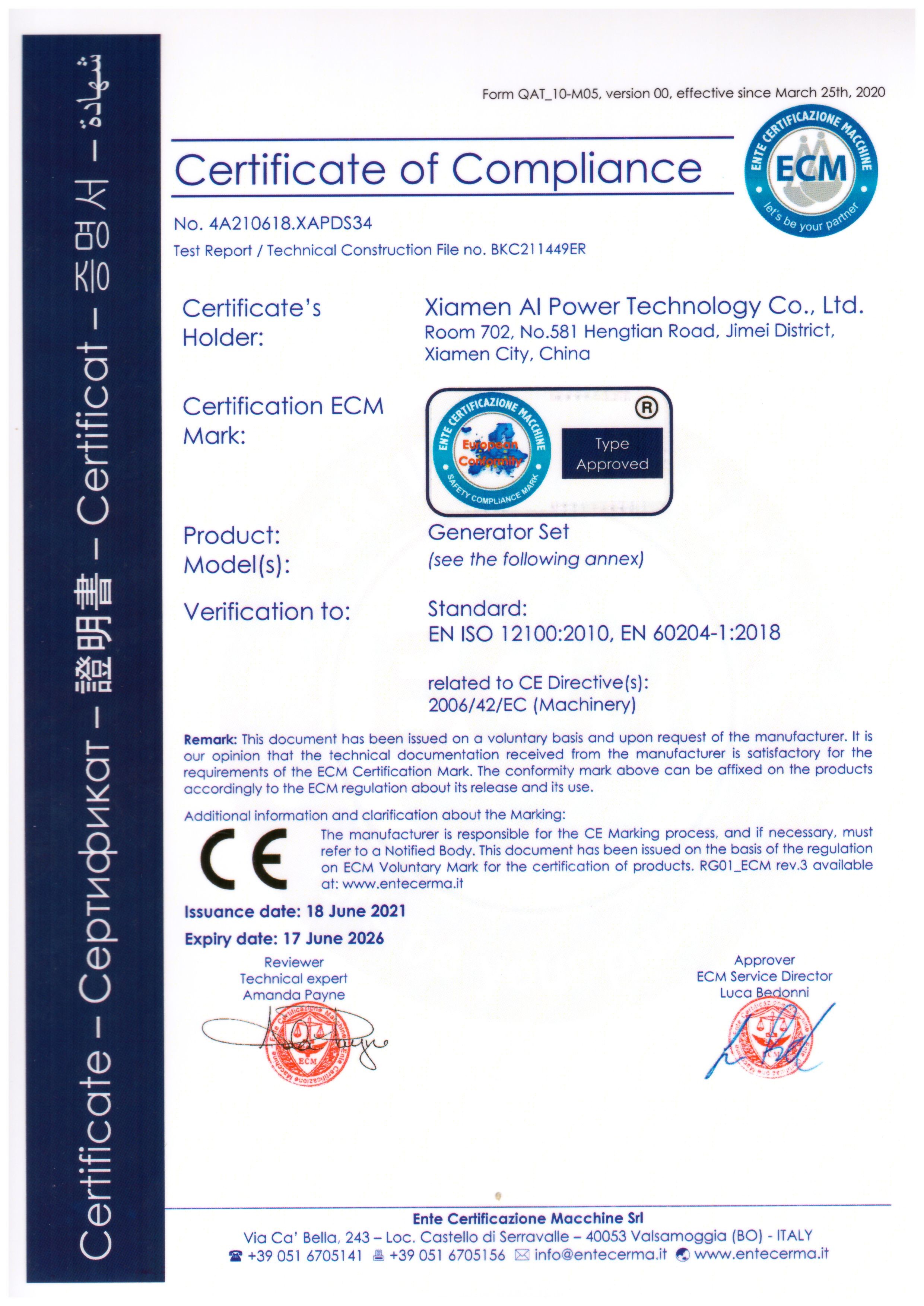 ISO Clip On Reefer Generator Power Refrigerated Generator Container Generator