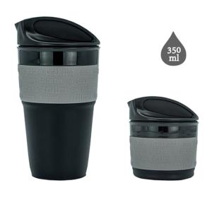 China Portable 12oz BPA Free Silicone Collapsible Travel Cup factory