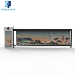 China 2.5m-4m Arm Length Traffic Advertising Barriers Gate ODM For Parking Lot factory