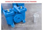 Duplex Oil Strainers - Double Oil Filters Marker China Jiangsu Yangzhou Feihang