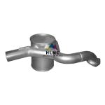 123/03964 12303964 Exhaust Silencer Muffler Non Turbo JCB 4C 3CXE 3CX 214-4 217