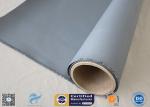Gray Color 510g High Strength Silicone Coated Fiberglass Fabric For Welding