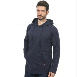 China Navy Blue Fire Retardant Sweatshirt With Zipper CAT2 S - 5XL factory