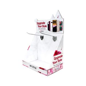 China Desktop Corrugated PDQ Display Box Eco Friendly For Supermarket factory