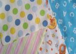 Pure Cotton Flannel Fabric Printed Flannel Cartoon For Pyjamas With Waterproof