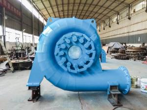 China Vertical Water Turbine 50Hz/60Hz Rated 220V-690V Voltage Air/Water Cooling 450-1000 RPM Brushless factory