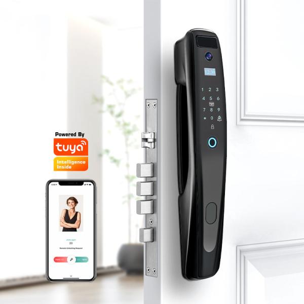 Biometric Fingerprint and Password IC Card Smart Door Lock with TUYA WIFI/TT