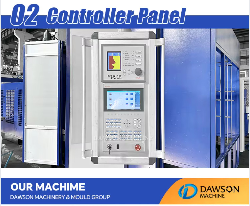 Single Station Single Die Head HDPE Lubricant Oil Extrusion Blow Molding Machine
