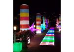 Party Inflatable Light Tube 5m Height Customized Color Weather Resistant