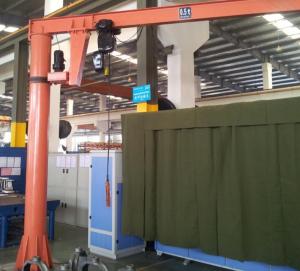 China Small 4.5t Jib Boom Crane European Type For Machining Workshop factory