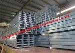 DHS Equivalent Galvanized Steel Purlins Supporting Horizontal Roof Beams