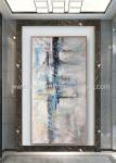 Modern Palette Knife Oil Painting Abstract Acrylic Paintings For Bedroom