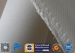 China 35oz 1.3mm Satin Fiberglass High Silica Fabric For 1200℃ Fire Welding Blanket factory