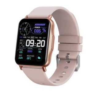 China Nodic52832 SW15 Heart Rate Monitor Smartwatch Blood Oxygen Sensor 200mAh Battery factory