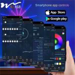 Intelligent Low-Voltage Music Voice Controlled Full Color Starry Sky Festival