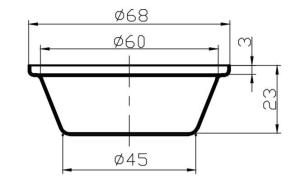 China Rk Bakeware China Self Cutting Savoury Pie Tin Pallet Tray factory