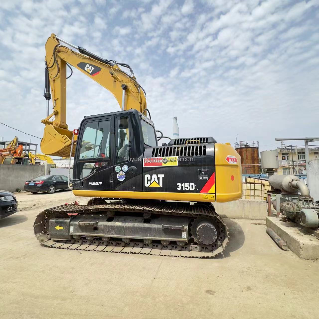 15 Ton Cat315d Medium Size Shovel Digger Good Year 2020 Original Caterpillar CAT 315d2
