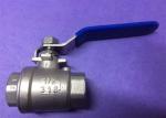Hygienic Two Way Ball Valve Stainless Steel AISI 304 With 180 Degree Rotary