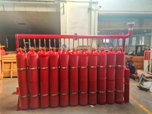 China IG55 Argonite Fire System Non - Conductive Non - Corrosive Agent For Data Centers Control Rooms factory