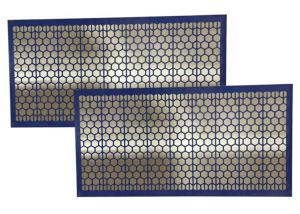 China Steel Frame Brandt Shaker Screens For Oilfield &amp; Gas Drilling 1250 X 635 mm factory
