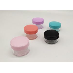 China 15g 20g  PS Transparent Face Cream Jars With PP Cap on sale