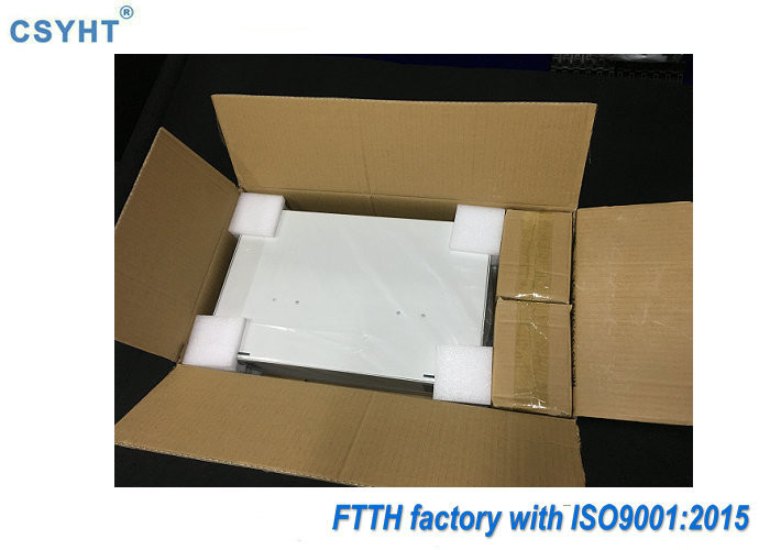 72FO Rack Mount Patch Panel LC Duplex 1x8 PLC With Sliding Trays