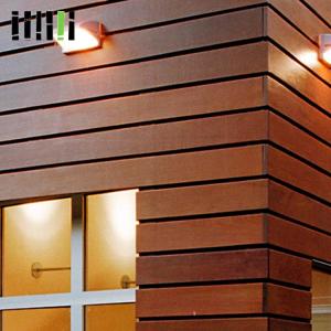 China Wood Wall Cladding Panels , Exterior Wooden Wall Tiles 5 Years Warranty factory