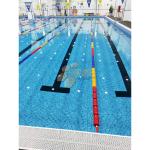 2M Depth Prefab Competition Swimming Pool Zn-Al-Mg Steel Above The Ground