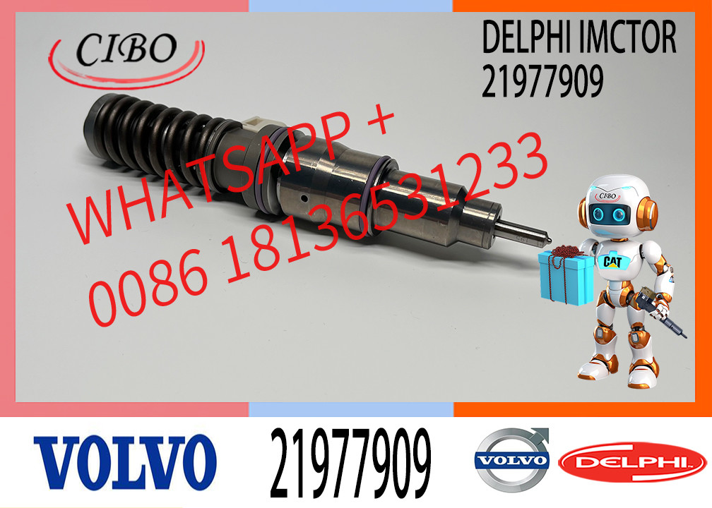 OEM BEBE4P02002 21977909 21914027 22089886 Fuel Injector Fits For VOL-VO MD13 Diesel Engine EURO 6 Engine Part Injectors