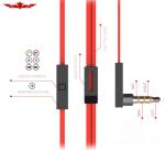 Colorful 3.5MM Wired High Definition Stereo Sound Quality Earphone With MIC For
