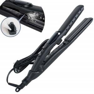 China CE / ROHS / FCC Professional Steam Hair Straightener Fast PTC Heating Flat Iron factory