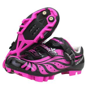 China Comfortable Nylon Ladies Cycle Touring Shoes , Female Cycling Shoes Dampproof factory