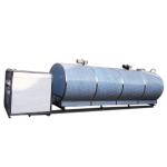 304SS Automatic 2000 Liter Milk Cooling Tank For Dairy Farm