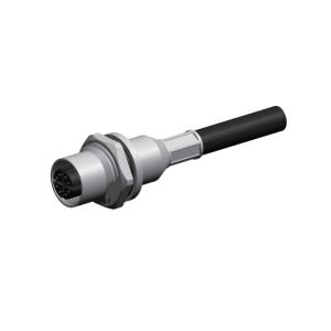 China M12 Waterproof Connector 4-Pin hole pattern socket Female Solder Mount Socket Rear Panel Ip67 (x) on sale China M12 Waterproof Connector 4-Pin hole pattern socket Female Solder Mount Socket Rear Panel Ip67 (x) on sale