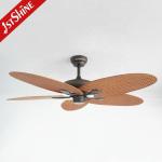 35W Power 5 ABS Leaf 5 Speeds Remote Control Antique Style Ceiling Fan NO