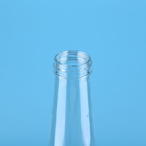 PET Material 400ml Clear Juice Bottles with SGS Univesal Audit