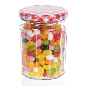 China Wholesale Clear Round Glass Canning Jar 50ml 100ml 200ml Food Storage Jar factory