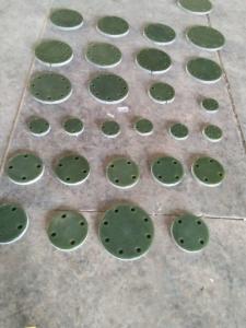 China RTP-1 Fiberglass Flange With EPDM Gasket Material 120 Deg Temperature Rating factory