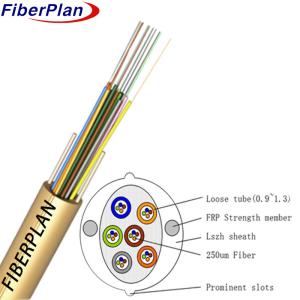 China Parellel FRP Strengthen Tight Buffer Indoor Fiber Optic Cable factory