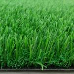 Environmental Plastic Synthetic Grass Rug Garden Decoration Long Life Span