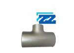 UNS S31803 Reducer Tee Duplex Steel Pipe Fittings 5 X 4 Inch Size XS BE ASME B16