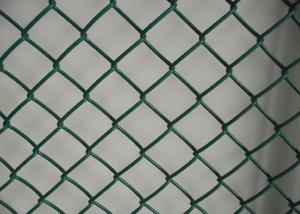 China Garden Protect Plastic Wire Mesh / Chain Link Fence PVC Coated Low Carton Steel factory