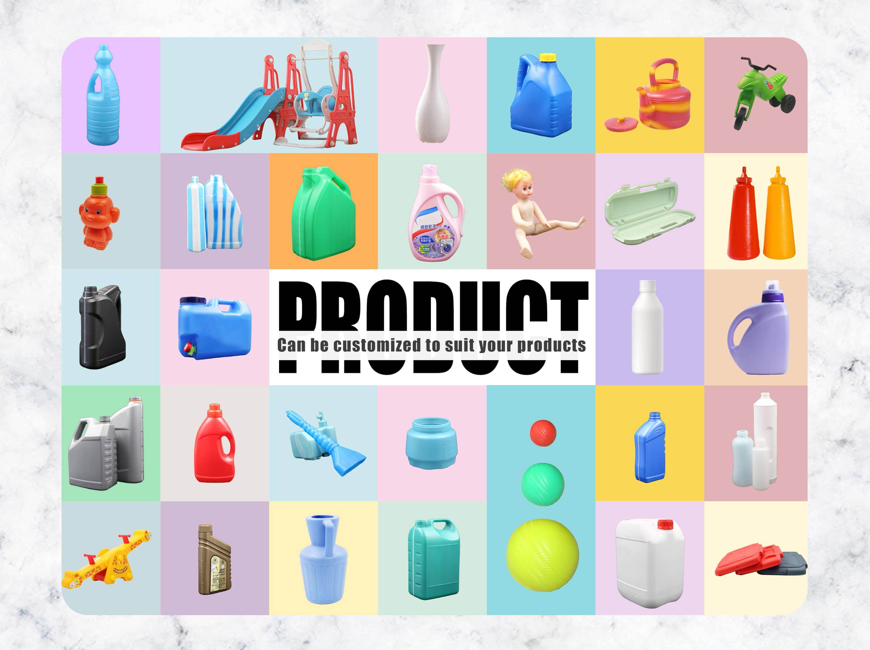 5L Oil Bottle Plastic Jerry Can Making Machine Extrusion Double Station