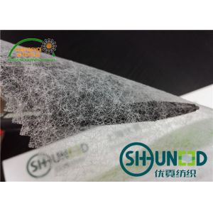 PES Double Sided Fusible Bonding Web Dimension Stability Interfacing Fabric